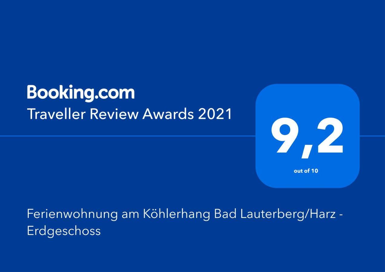 Ferienwohnungen Am Koehlerhang Bad Lauterberg Im Harz Exterior foto